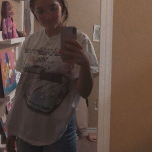 Oversized Graphic Corvette Tee